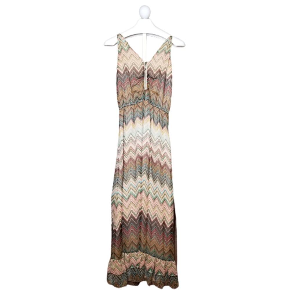 Pure Sugar Boho Zig Zag‎ Maxi Dress Small